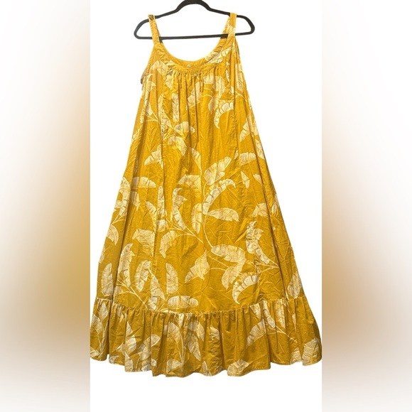 H&M Mustard Floral Maxi Dress - Picture 2 of 7